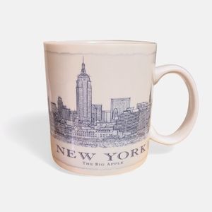 Starbucks New York City Architecture Series 2011 Skyline NYC Big Apple Blueprint